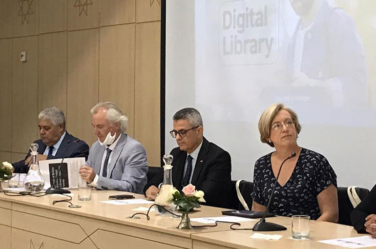 Launch of the British Council’s Digital Library at the Bibliothèque Nationale, Tunis