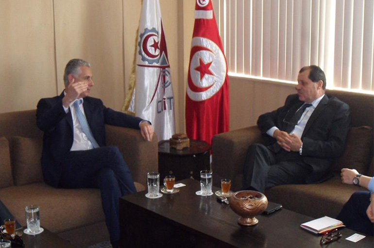 Meeting with The Chamber of Commerce and Industry of Tunis